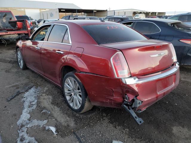 2C3CCACG9CH205727 - 2012 CHRYSLER 300 LIMITED RED photo 2