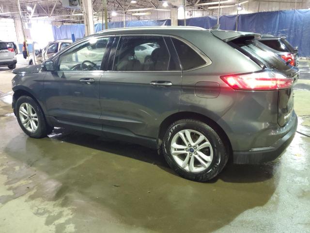 2FMPK4J90KBC15260 - 2019 FORD EDGE SEL GRAY photo 2