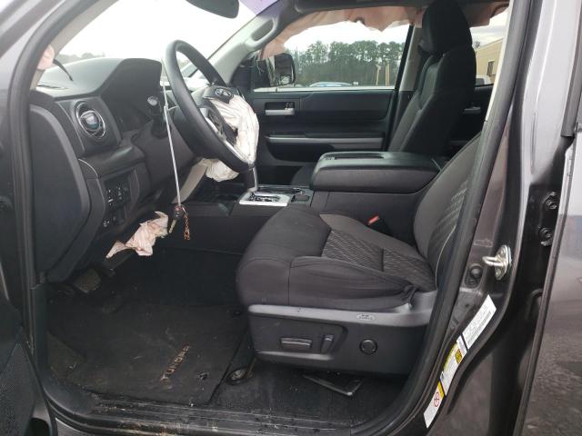 5TFRY5F15KX248865 - 2019 TOYOTA TUNDRA DOUBLE CAB SR/SR5 CHARCOAL photo 7