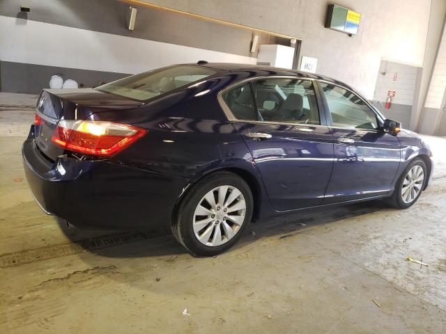 1HGCR2F89DA156423 - 2013 HONDA ACCORD EXL BLUE photo 3