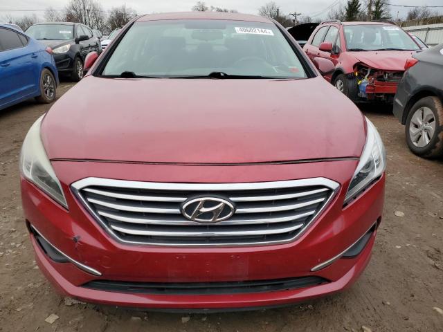 5NPE24AF8GH328838 - 2016 HYUNDAI SONATA SE RED photo 5