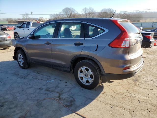 3CZRM3H37FG707607 - 2015 HONDA CR-V LX GRAY photo 2