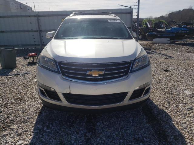 1GNKRGKD7EJ177273 - 2014 CHEVROLET TRAVERSE LT WHITE photo 5