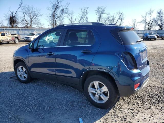 3GNCJPSB5LL201165 - 2020 CHEVROLET TRAX 1LT BLUE photo 2