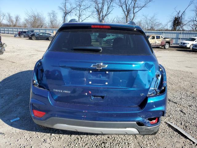 3GNCJPSB5LL201165 - 2020 CHEVROLET TRAX 1LT BLUE photo 6