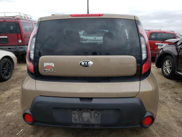 KNDJN2A2XE7018604 - 2014 KIA SOUL BROWN photo 6