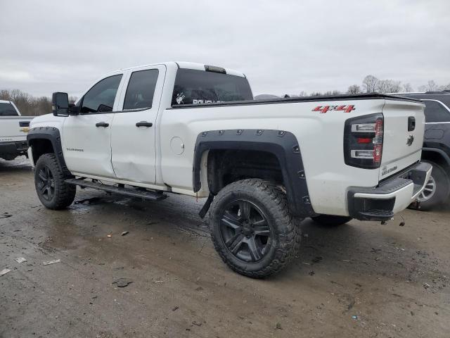 1GCVKPEC0JZ285856 - 2018 CHEVROLET SILVERADO K1500 CUSTOM WHITE photo 2