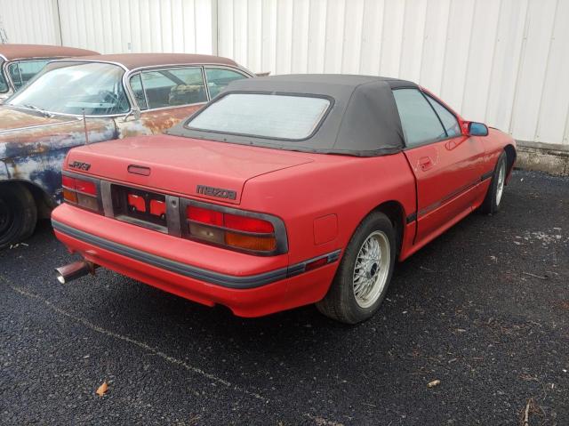 JM1FC351XJ0102301 - 1988 MAZDA RX7 RED photo 4