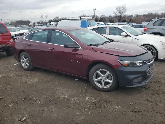 1G1ZB5ST9GF189205 - 2016 CHEVROLET MALIBU LS BURGUNDY photo 4