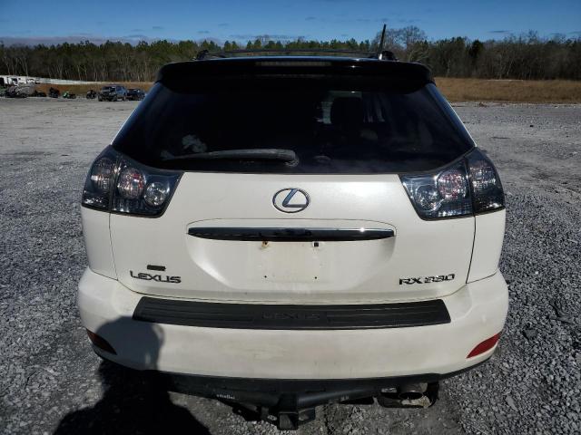 JTJHA31U340046038 - 2004 LEXUS RX330 330 WHITE photo 6