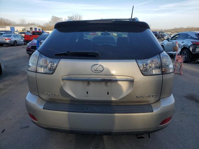 2T2HK31U68C062855 - 2008 LEXUS RX 350 GOLD photo 6