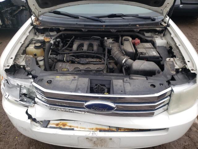 2FMDK51C39BA15116 - 2009 FORD FLEX SE WHITE photo 11