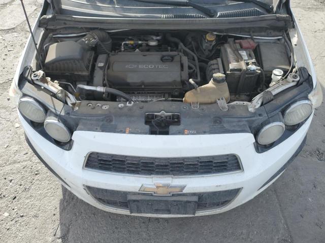 1G1JC5SH1E4199502 - 2014 CHEVROLET SONIC LT WHITE photo 11