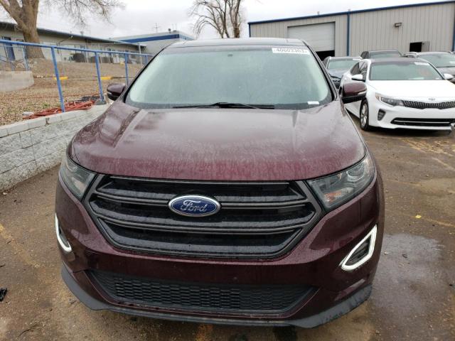 2FMPK4AP3JBB72675 - 2018 FORD EDGE SPORT MAROON photo 5