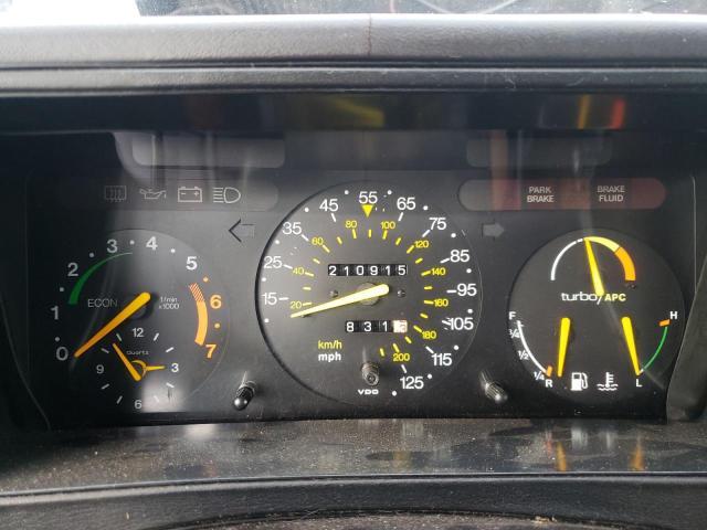 YS3AL35L0L3004545 - 1990 SAAB 900 BLACK photo 9