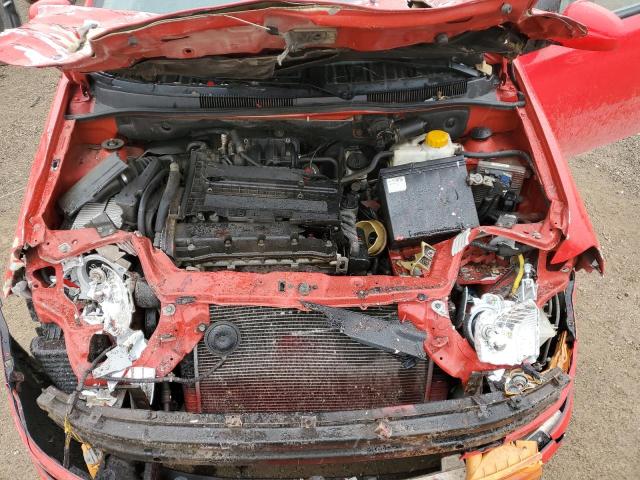 KL1TD66637B761093 - 2007 CHEVROLET AVEO BASE RED photo 11