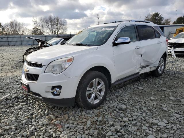 2GNALFEK3C1236117 - 2012 CHEVROLET EQUINOX LTZ WHITE photo 1