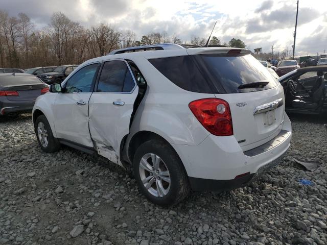 2GNALFEK3C1236117 - 2012 CHEVROLET EQUINOX LTZ WHITE photo 2