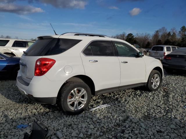 2GNALFEK3C1236117 - 2012 CHEVROLET EQUINOX LTZ WHITE photo 3