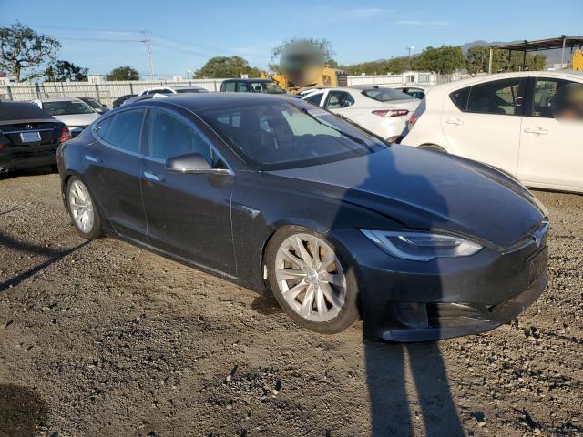 5YJSA1E21LF349230 - 2020 TESLA MODEL S GRAY photo 4