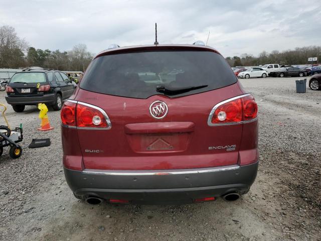 5GAER23768J236630 - 2008 BUICK ENCLAVE CXL BURGUNDY photo 6