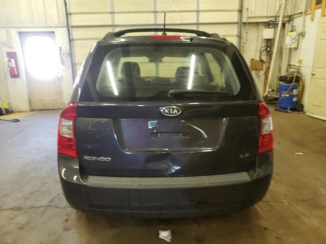 KNAFG525787200269 - 2008 KIA RONDO BASE GRAY photo 6