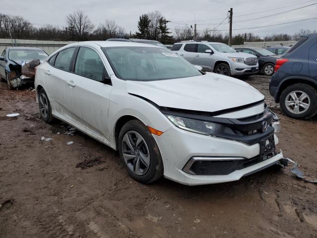 2HGFC2F60LH533329 - 2020 HONDA CIVIC LX WHITE photo 4