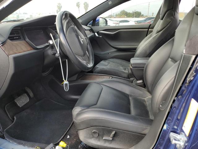 5YJSA1E23JF300172 - 2018 TESLA MODEL S Mavi foto 7