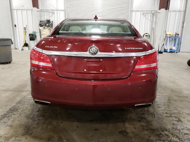 1G4GF5G38FF210521 - 2015 BUICK LACROSSE PREMIUM MAROON photo 6