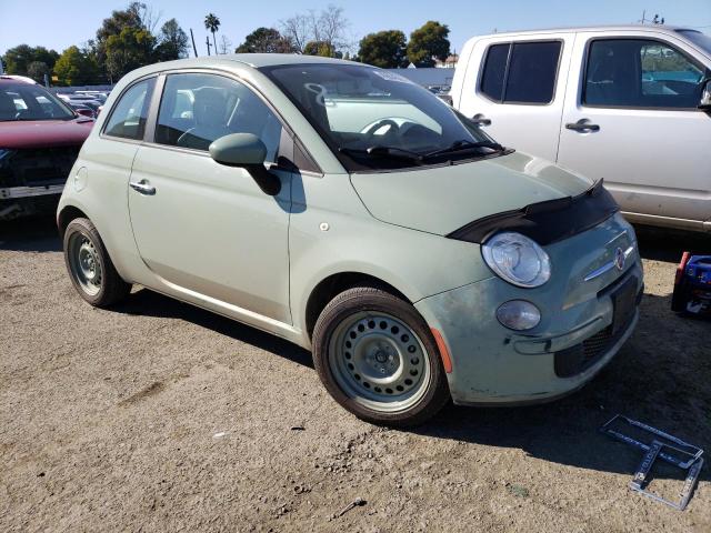 3C3CFFAR7CT384897 - 2012 FIAT 500 POP GREEN photo 4