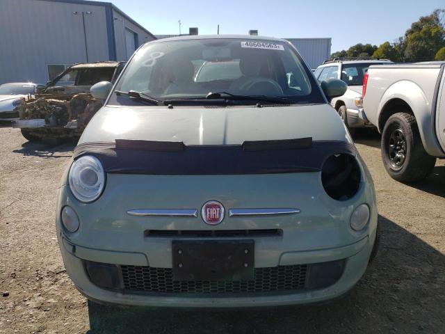 3C3CFFAR7CT384897 - 2012 FIAT 500 POP GREEN photo 5