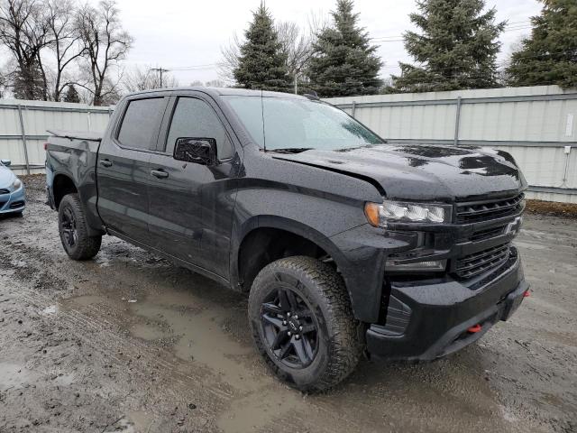 1GCPYFED4KZ106388 - 2019 CHEVROLET SILVERADO BLACK photo 4