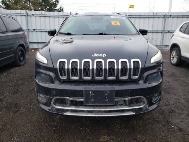 1C4PJMJS6GW328632 - 2016 JEEP CHEROKEE OVERLAND BLACK photo 5