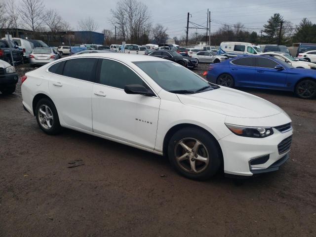 1G1ZB5ST6JF118034 - 2018 CHEVROLET MALIBU LS WHITE photo 4