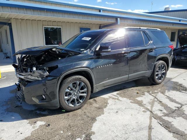 1GNERJKW9MJ128277 - 2021 CHEVROLET TRAVERSE RS BLACK photo 1