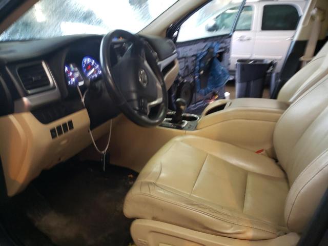 5TDJKRFH7ES044629 - 2014 TOYOTA HIGHLANDER XLE Mavi foto 7