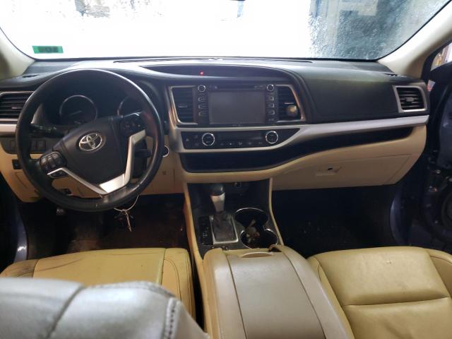 5TDJKRFH7ES044629 - 2014 TOYOTA HIGHLANDER XLE Mavi foto 8