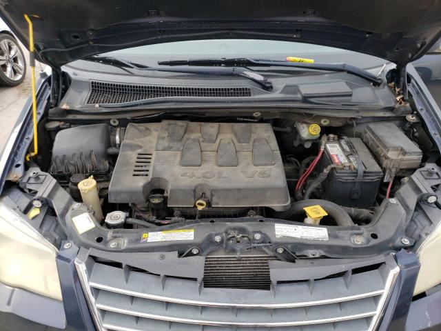 2A8HR64X58R134757 - 2008 CHRYSLER TOWN & COU LIMITED BLUE photo 12