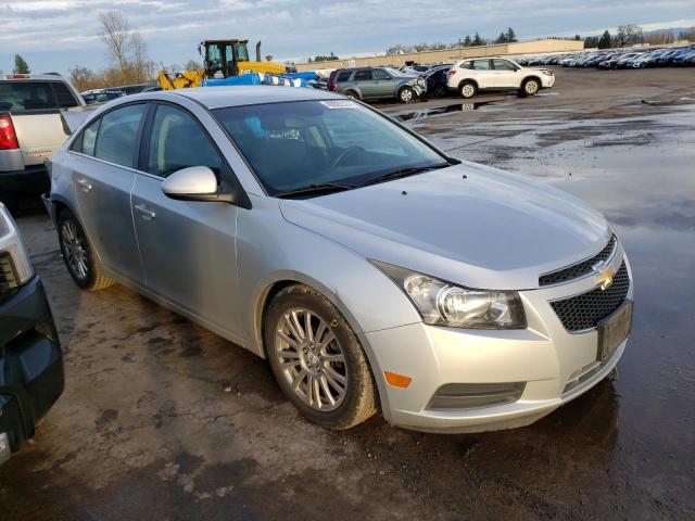 1G1PJ5SC2C7242583 - 2012 CHEVROLET CRUZE ECO SILVER photo 4