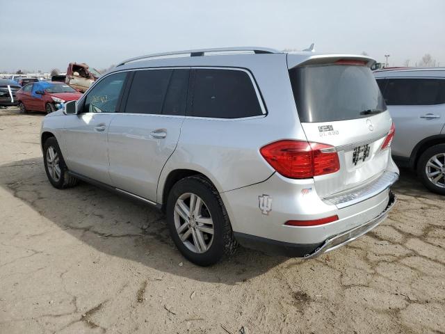 4JGDF7CE3DA233088 - 2013 MERCEDES-BENZ GL 450 4MATIC SILVER photo 2