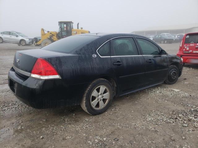 2G1WT57N791322340 - 2009 CHEVROLET IMPALA 1LT BLACK photo 3