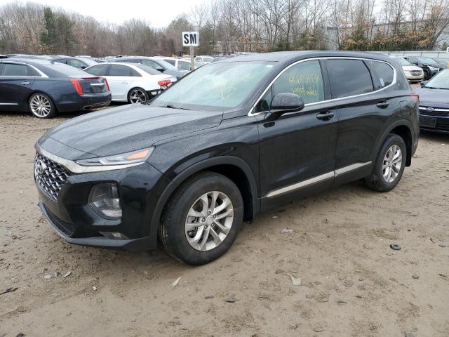 5NMS33AD2KH090743 - 2019 HYUNDAI SANTA FE SEL BLACK photo 1