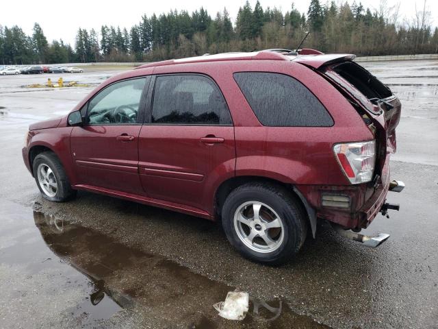 2CNDL037486330515 - 2008 CHEVROLET EQUINOX SPORT BURGUNDY photo 2