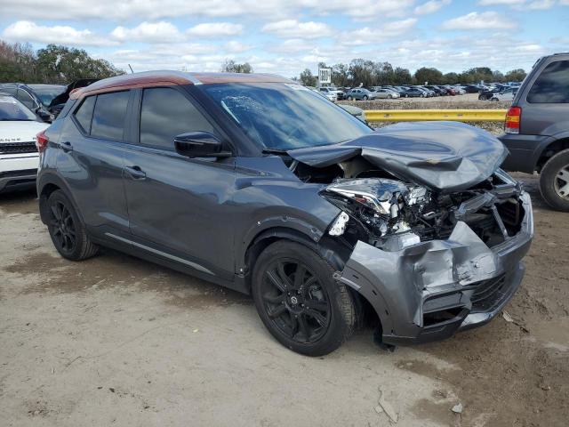 3N1CP5DV9LL556653 - 2020 NISSAN KICKS SR GRAY photo 4