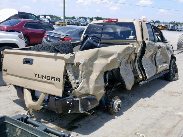 5TFUW5F10HX665836 - 2017 TOYOTA TUNDRA DOUBLE CAB SR/SR5  photo 4