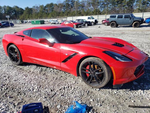 1G1YA2D73J5104028 - 2018 CHEVROLET CORVETTE STINGRAY 1LT RED photo 4