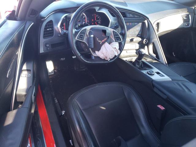 1G1YA2D73J5104028 - 2018 CHEVROLET CORVETTE STINGRAY 1LT RED photo 8