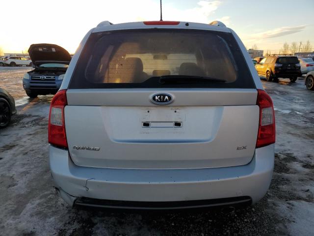 KNAFG525677120900 - 2007 KIA RONDO BASE SILVER photo 6