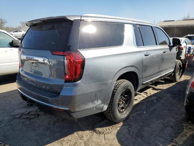 1GKS2GKT1NR329400 - 2022 GMC YUKON XL K1500 SLT GRAY photo 3