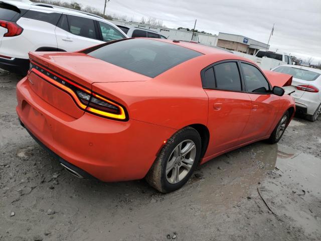 2C3CDXBG2KH717605 - 2019 DODGE CHARGER SXT RED photo 3